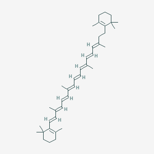 molecular formula C40H58 B1258436 7,8-Dihydro-beta-carotene 