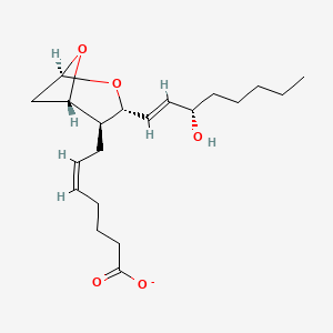 molecular formula C20H31O5- B1258475 thromboxane A2(1-) 