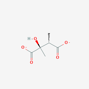 molecular formula C6H8O5-2 B1258481 (2R,3S)-2,3-Dimethylmalate 