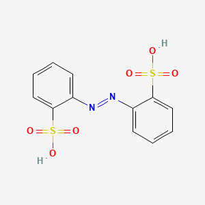 molecular formula C12H10N2O6S2 B1258488 2,2'-Disulfoazobenzene CAS No. 61022-27-3