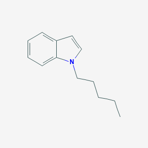molecular formula C13H17N B125849 1-戊基-1H-吲哚 CAS No. 59529-21-4