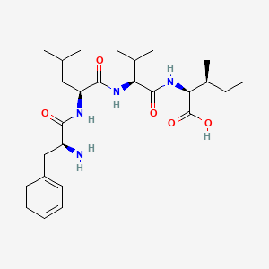 L-Isoleucine, L-phenylalanyl-L-leucyl-L-valyl-