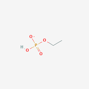 Ethyl hydrogen phosphate(1-)