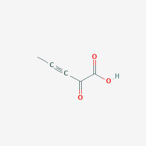 molecular formula C5H4O3 B1258506 2-Oxopent-3-ynoic acid CAS No. 191847-22-0