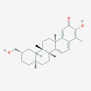 molecular formula C28H38O3 B1258536 20-Epi-isoiguesterinol 
