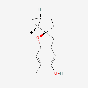 molecular formula C15H18O2 B1258541 Laurentristich-4-ol 