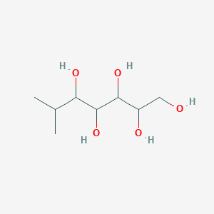 molecular formula C8H18O5 B1258561 6-甲基庚烷-1,2,3,4,5-五醇 