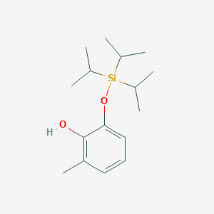 2-Methyl-6-{[tri(propan-2-yl)silyl]oxy}phenol