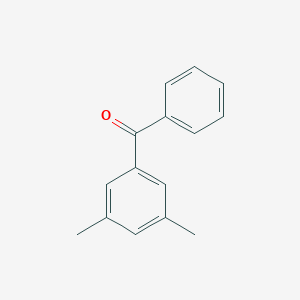 molecular formula C15H14O B125861 (3,5-二甲基苯基)(苯基)甲酮 CAS No. 13319-70-5