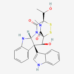 molecular formula C24H22N4O4S2 B1258623 bionectin B 