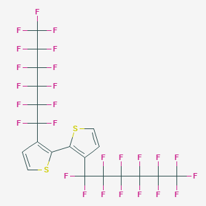 3,3'-Bis(tridecafluorohexyl)-2,2'-bithiophene