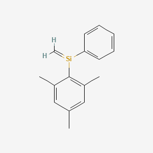 Methylidene(phenyl)(2,4,6-trimethylphenyl)silane