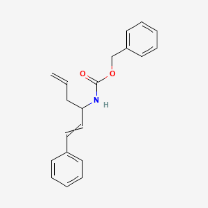 Benzyl (1-phenylhexa-1,5-dien-3-yl)carbamate