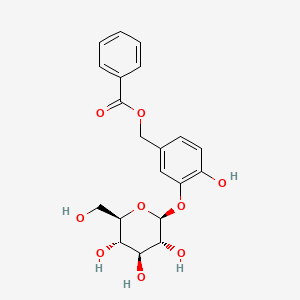 molecular formula C20H22O9 B1258680 Siebolside B 