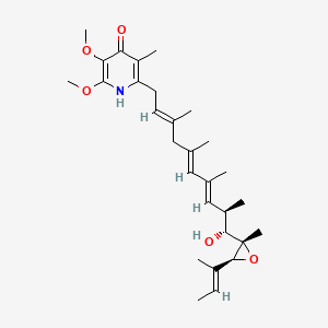 molecular formula C29H43NO5 B1258704 Piericidin C8 