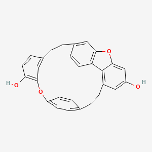 molecular formula C28H22O4 B1258709 Asterelin A 