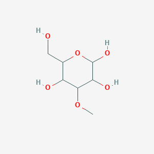 molecular formula C7H14O6 B125871 3-O-甲基-D-葡萄糖吡喃糖 CAS No. 3370-81-8