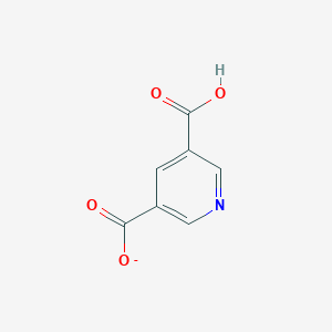 molecular formula C7H4NO4- B1258710 Dinicotinate(1-) 