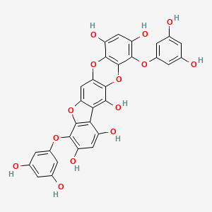 molecular formula C30H18O14 B1258728 Phlorofucofuroeckol B 