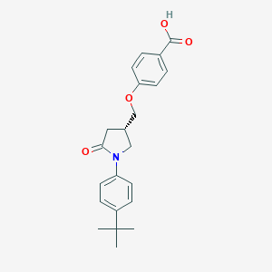 molecular formula C22H25NO4 B125874 S-2E CAS No. 155730-92-0