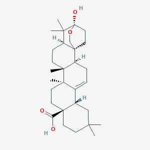 molecular formula C30H46O4 B1258742 Lantanolic acid 