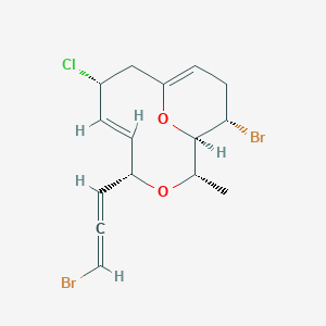 molecular formula C15H17Br2ClO2 B1258752 Obtusallene 
