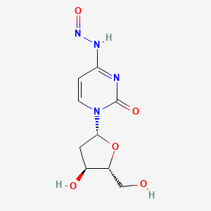 1-(beta-D-2'-Deoxyribofuranosyl)-2-oxopyrimidine-4-diazoate