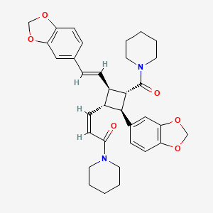 Pipercyclobutanamide A(rel)
