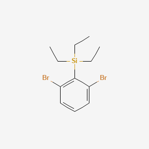 Silane, (2,6-dibromophenyl)triethyl-