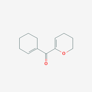 (Cyclohex-1-en-1-yl)(3,4-dihydro-2H-pyran-6-yl)methanone