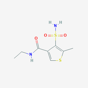 N-Ethyl-5-methyl-4-sulfamoylthiophene-3-carboxamide