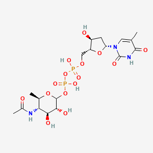 dTDP-4-acetamido-4,6-dideoxy-D-glucose