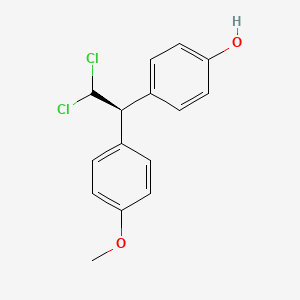 4-[(1S)-2,2-Dichloro-1-(4-methoxyphenyl)ethyl]phenol