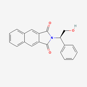 1H-Benz[f]isoindole-1,3(2H)-dione, 2-[(1R)-2-hydroxy-1-phenylethyl]-