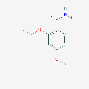 1-(2,4-Diethoxyphenyl)ethan-1-amine