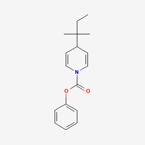 Phenyl 4-(2-methylbutan-2-yl)pyridine-1(4H)-carboxylate