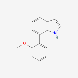 1H-Indole, 7-(2-methoxyphenyl)-