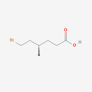 (4S)-6-bromo-4-methylhexanoic acid