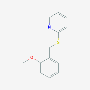 2-[(2-Methoxyphenyl)methylsulfanyl]pyridine