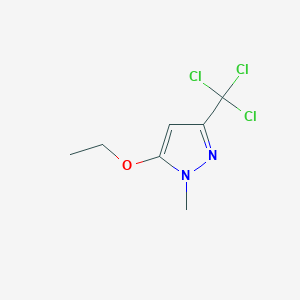 3-(Trichloromethyl)-5-ethoxy-1-methyl-1H-pyrazole