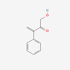 molecular formula C10H10O2 B12588293 1-Hydroxy-3-phenylbut-3-en-2-one CAS No. 872891-62-8