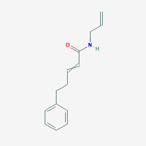 5-Phenyl-N-(prop-2-en-1-yl)pent-2-enamide