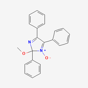 2-Methoxy-1-oxo-2,4,5-triphenyl-2H-1lambda~5~-imidazole