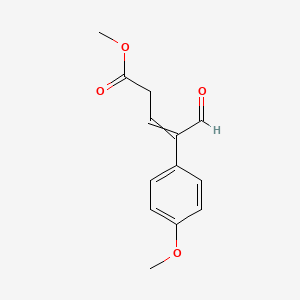 Methyl 4-(4-methoxyphenyl)-5-oxopent-3-enoate