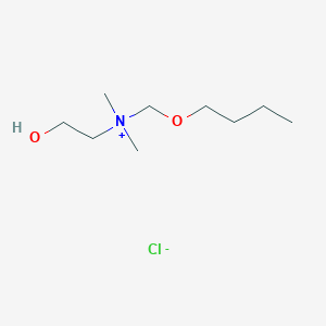 Ethanaminium, N-(butoxymethyl)-2-hydroxy-N,N-dimethyl-, chloride