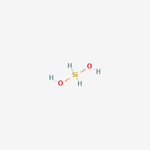 molecular formula H4O2Si B1258837 硅二醇 