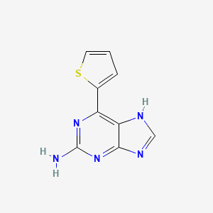 2-Amino-6-thienyl-purine