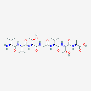 L-Valyl-L-valyl-L-threonylglycyl-L-valyl-L-threonyl-L-alanine