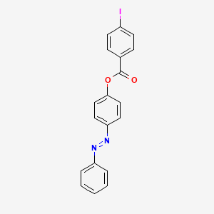 4-[(E)-Phenyldiazenyl]phenyl 4-iodobenzoate