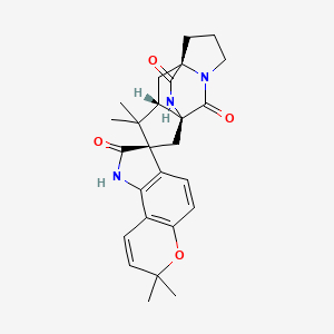 molecular formula C26H29N3O4 B1258875 notoamide B 